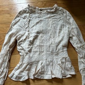 Nordstrom ivory top size M